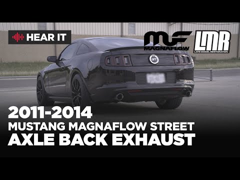 2011-2014 Mustang GT Magnaflow Street Axle Back Exhaust Sound Clip