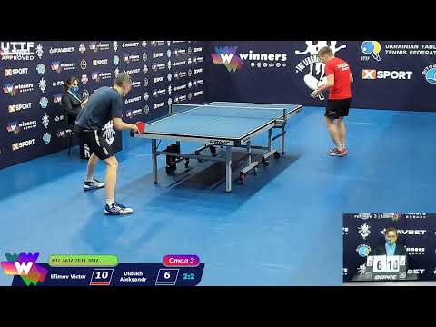 Efimov Victor -  Didukh Aleksandr Final games League of best Table Tennis 20.12.2020 14:00