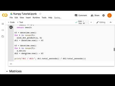 Speed Test Deep Learning Prerequisites The Numpy Stack In Python V2