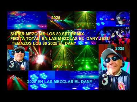 DJ CHUCKY CORDOBA TEMAZOS  LOS 80 ITALO GAPUL HOY 18 01 2025 EN LAS MEZCLAS EL DANY