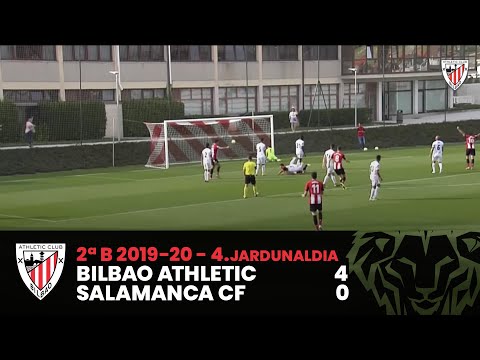 Imagen de portada del video ⚽️ 2.B Maila 4.J I Laburpena I Bilbao Athletic 4-0 Salamanca CF
