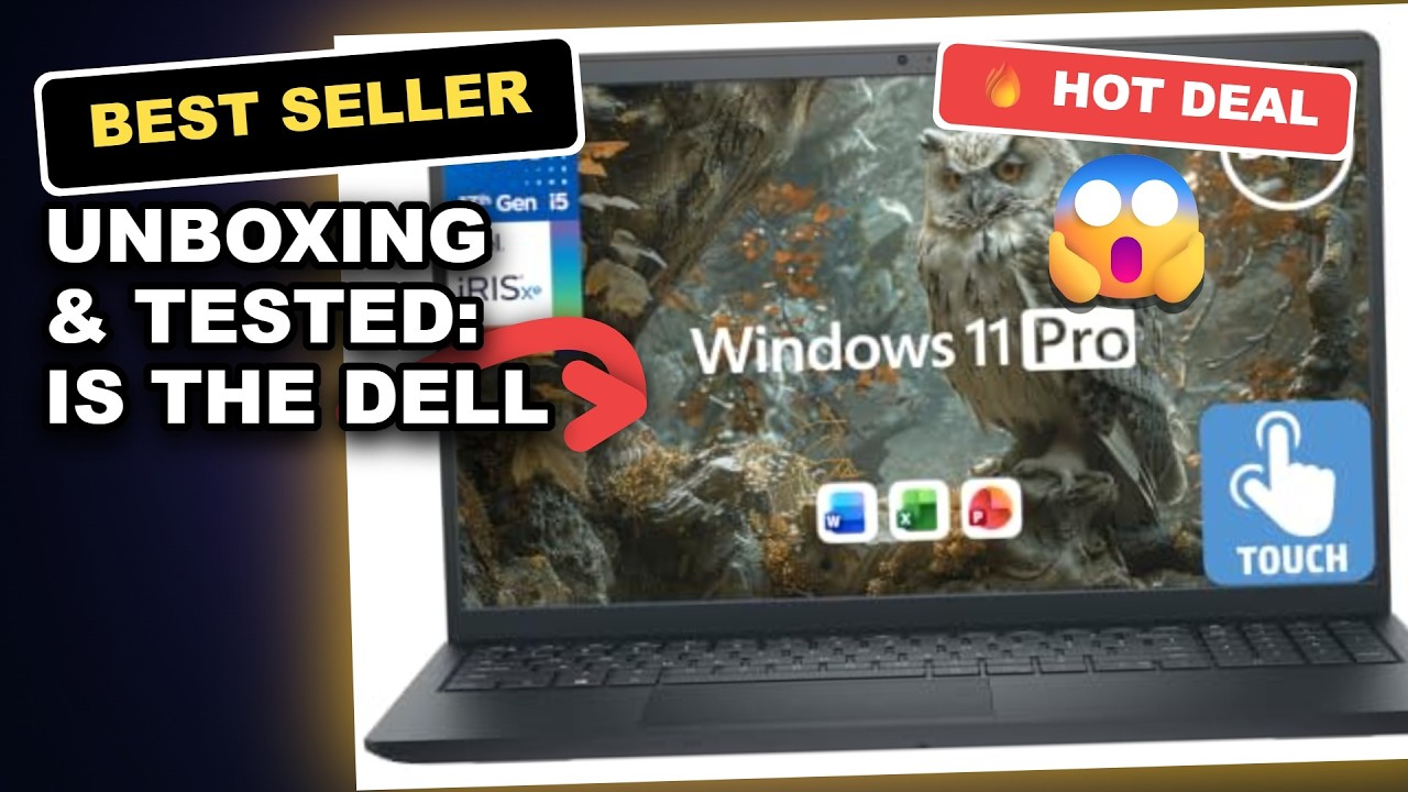 Unboxing & Tested: Is the Dell Inspiron 15 a Top Business Laptop? review video