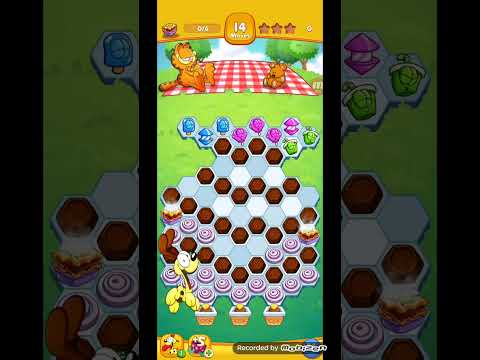Garfield Snack Time Level 368 Fail