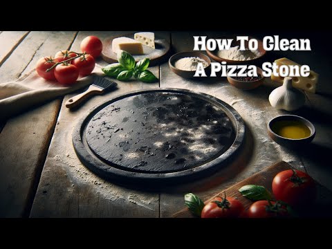 how to clean a pizza stone