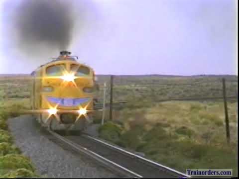 Classic Railroad Series 910 - UP E9 949 McDonalds Special In Potato Land 9-20-1993.