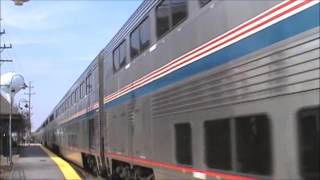 preview picture of video 'Rail-Fanning 4/7/13 with Amtrak 66 and more!'