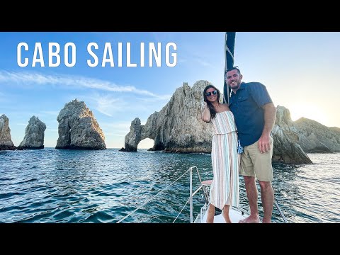 Cabo Sailing Sunset Cruise - Arch of Cabo San Lucas and Trying Local Foods - Van Life Ep - 48