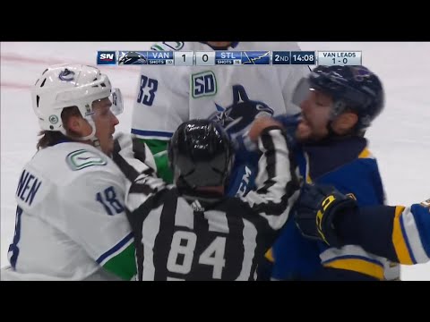 Canucks vs Blues GM 2 But It's Only Penalties