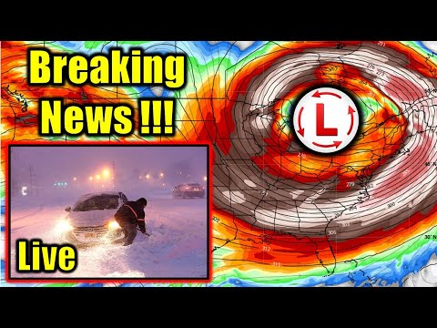 🔴LIVE - Extreme Winter Storm Elliott Coverage - Blizzard Warnings, Lake Effect Snow