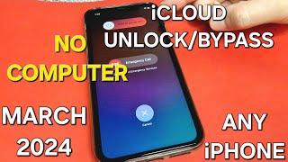 March 2024 iCloud Lock Bypass without Computer Any iPhone 4,5,6,7,8,X,11,12,13,14,15✔️iCloud Unlock