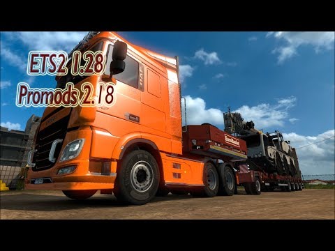 ETS2 1.28 | Promods 2.18 | Reykjavik - Gdansk(Timelapse)