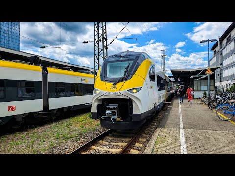 Führerstandsmitfahrt | Freiburg (Breisgau) Hbf➡️Breisach | Breisgau-S-Bahn S1 | BR463