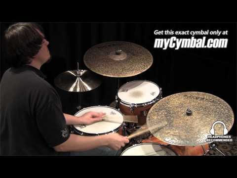 Istanbul Agop 22" Custom Series Turk Flat Ride Cymbal (TFR22-1102413W)