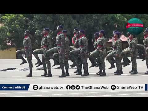 Ghana Armed Forces showcase precision at 2025 Inter-Unit Drill Competition