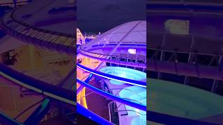 Night on SymphonyoftheSeas. #cruisetour #cruise #travel #traveling #short #cruiseship #nightlife