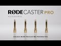 Introducing Four New Accessories for the RØDECaster Pro