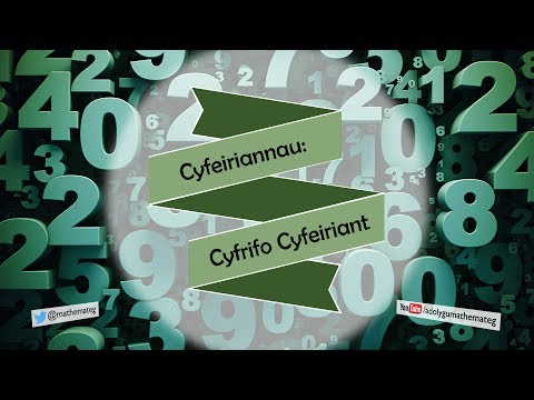 [242 Rh/S] Cyfeiriannau: Cyfrifo Cyfeiriant
