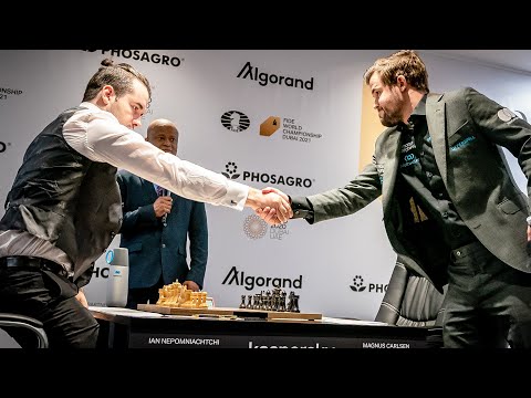 Ian Nepomniachtch vs Magnus Carlsen || World Chess Championship (2021) || Game 1