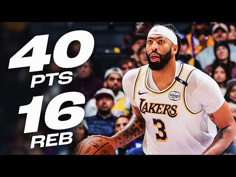 Anthony Davis IMPRESSIVE 40-PT DOUBLE-DOUBLE | December 15, 2024