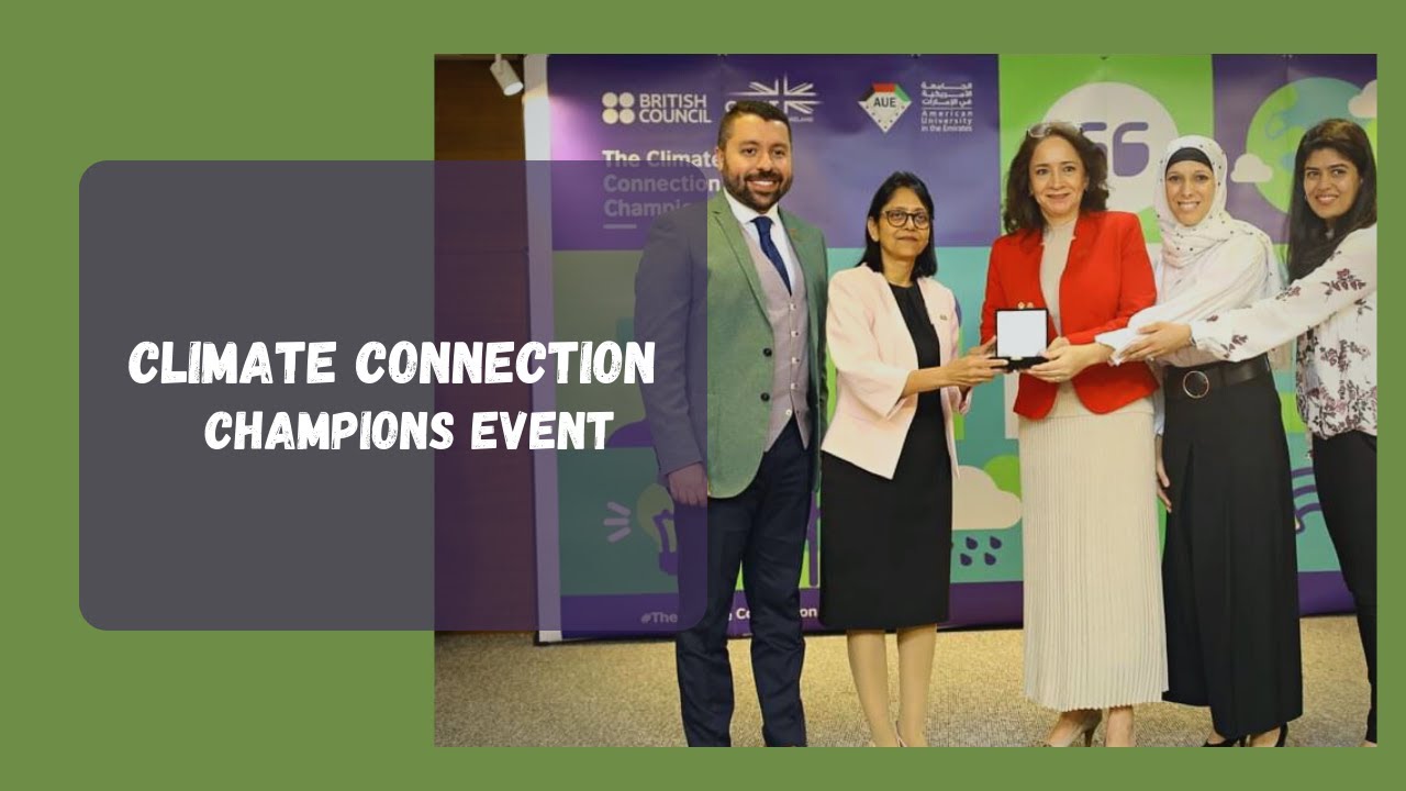 AUE CLIMATE CONNECTION CHAMPIONS EVENT