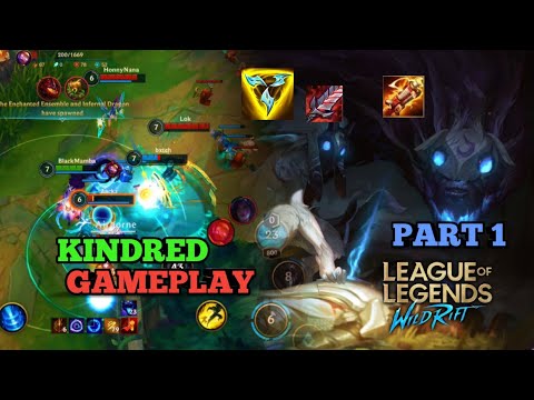 I WILL KEEP PLAY KINDRED UNTIL I BECOME TOP SERVER PART 1 KINDRED GAMEPLAY DIAMOND RANK