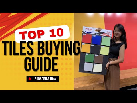 How to Choose the Best Tiles for Living Room & Bathroom | Step-by-Step Tile Selection Guide