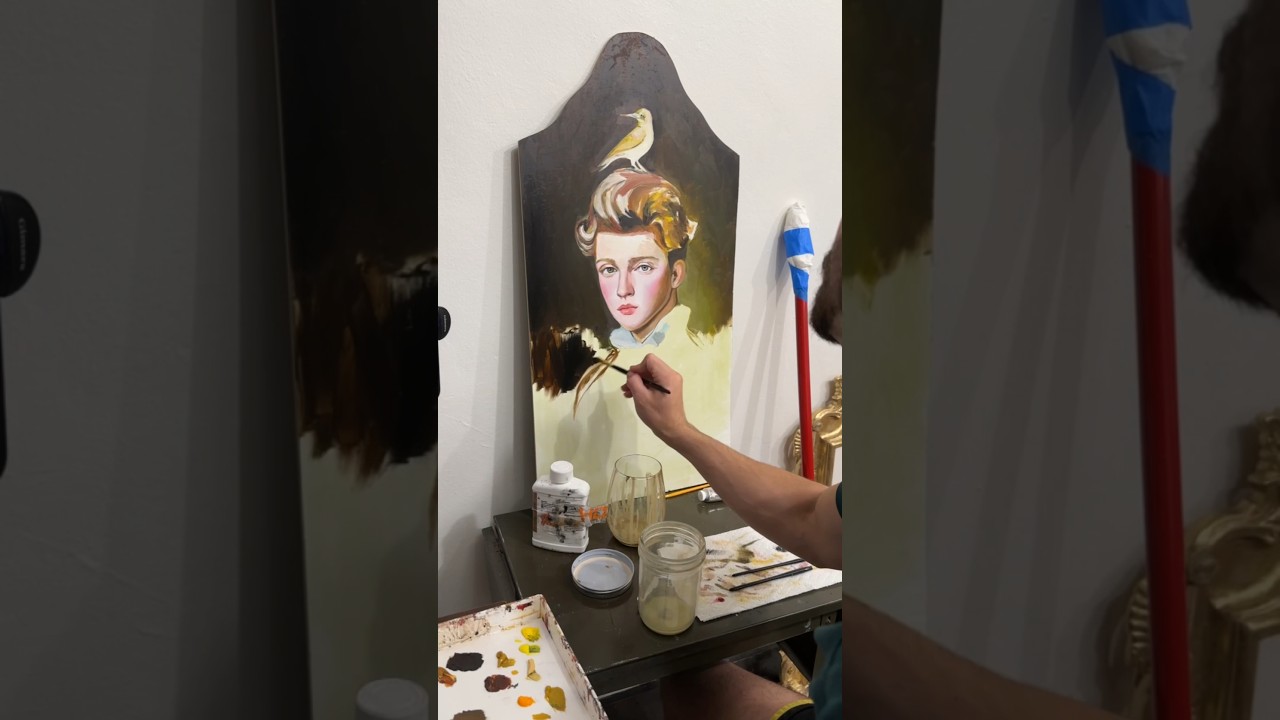 I Let AI Design My Art ! This took WEEKS to finish! #shorts