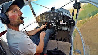 The airplane that started KITFOX? Tony's AVID aircraft and private airstrip.