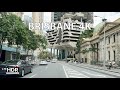 Driving Downtown Brisbane 4K HDR Australia 2032 Olympics City