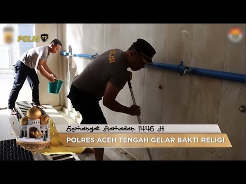POLRES ACEH TENGAH GELAR BAKTI RELIGI
