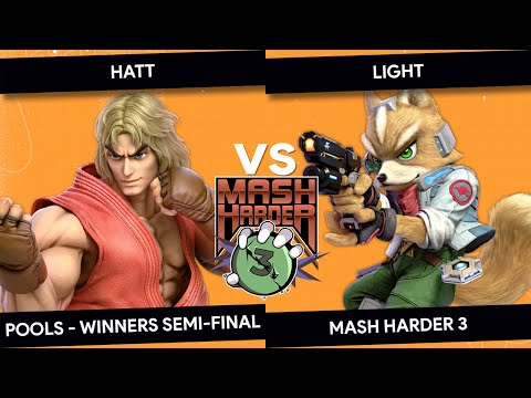 MASH HARDER 3 - hatt (Ken) vs Light (Fox) - Pools Winners Semis