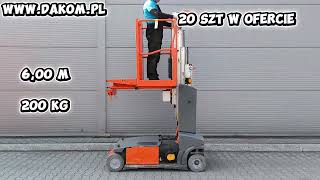 Nacelle &eacute;l&eacute;vatrice &agrave; m&acirc;t vertical JLG Toucan Duo | Image 4 - Machineryline