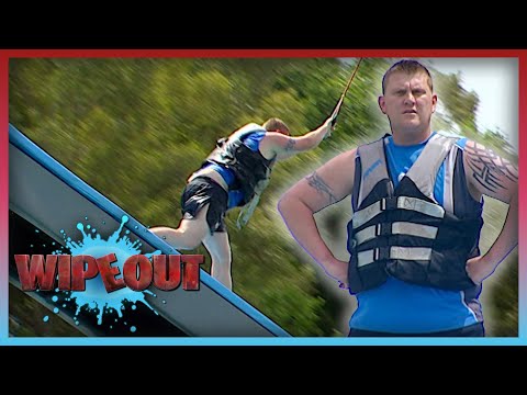 Stunt Man “Doctor X” Takes On The Wipeout Course | Wipeout