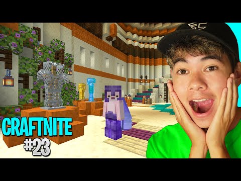 this base is INSANE... (Craftnite Ep.23)