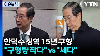 [뉴스퀘어10] 한덕수 징역 15년 구형...\ 구형량 작다\ vs \