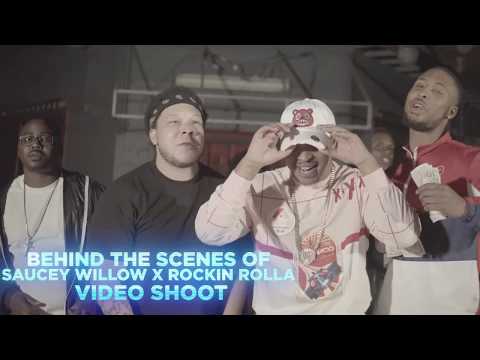 Saucey Willow x Rockin rolla "Streets Up" (Behind The Scenes) Video Shoot (Shot by @Zach_Hurth)