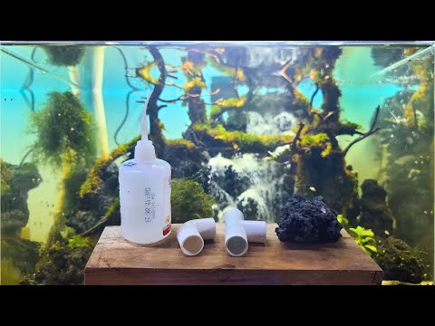 Techniques, Tricks And Tips | DIY Aquarium Sand Waterfall