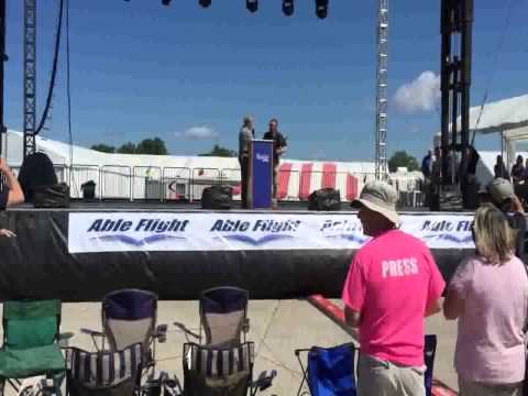 Able Flight Winging Ceremony Summer 2015 EAA Airventure Oshkosh