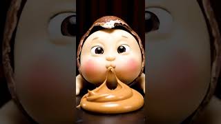 마카다미아 아기가 땅콩버터 먹방! 끈적한 슬라임 ASMR 🤤 (Macadamia Baby Mukbang)