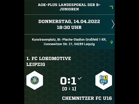 Viertefinale U16 Chemnitzer FC beim 1.FC Lok Leipzig
