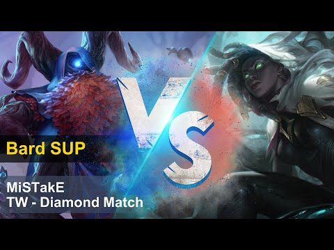 【MiSTakE】巴德 Bard [SUP] vs Senna | S10 Patch 10.8 | 2020/04/25