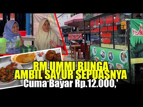 Ambil Sayur Sepuasnya Cuma Bayar Rp12.000