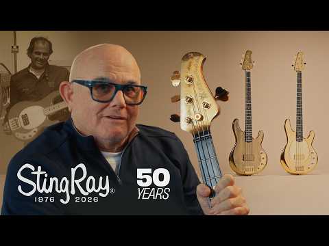 Music Man Stingray 50th Anniversary  - Molten Gold image 26