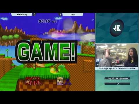 Dandog's Agua - Gadelong (Roy) vs Seab (Toon Link) - Winners Quarters