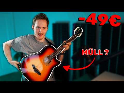 I bought the CHEAPEST ACOUSTIC GUITAR on AMAZON! 🎸