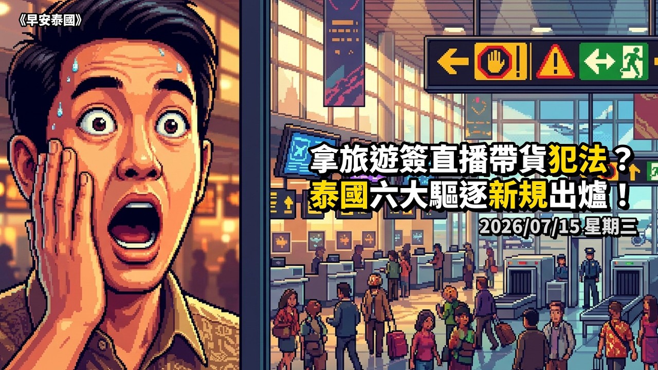 泰國驅逐出境法規拍板定案，六大理由讓你滾蛋！ episode artwork