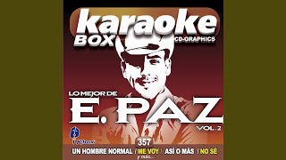 De Tantos Fracasos (Karaoke Version)