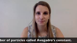 4.1.1 Define the mole in terms of a specific number of particles called Avogadro’s constant.