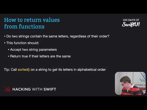 How to return values from functions – Swift for Complete Beginners