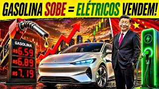 Gasolina Cara Está Entregado o Mercado Aos Elétricos Chineses!